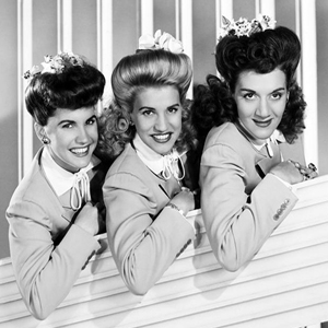 The Andrews Sisters remained popular after WWII Andrews Sisters Post War