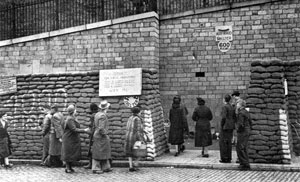 Public shelters were built to accommodate large numbers of people Puplic Air Raid Shelters