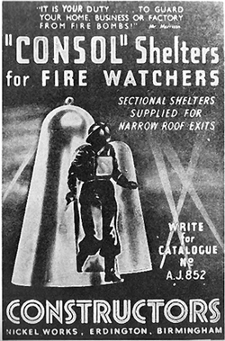 The Consol Portable Shelter was a small, mobile structure Consol Shelters Advert